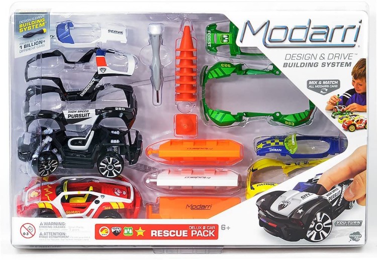 2 samochody ratunkowe Modarri delux - Thoughtfull Toys 1