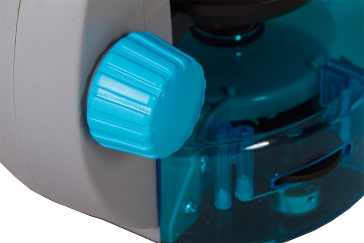 Mikroskop Levenhuk LabZZ M101 BŁĘKITNY + zestaw do eksperymentów