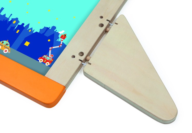 Magnetyczna dwustronna tablica MIASTO SCRATCH