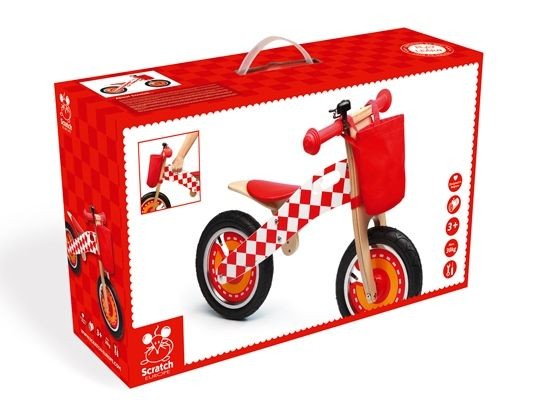 Rowerek biegowy balance bike FORMUŁA 1 SCRATCH
