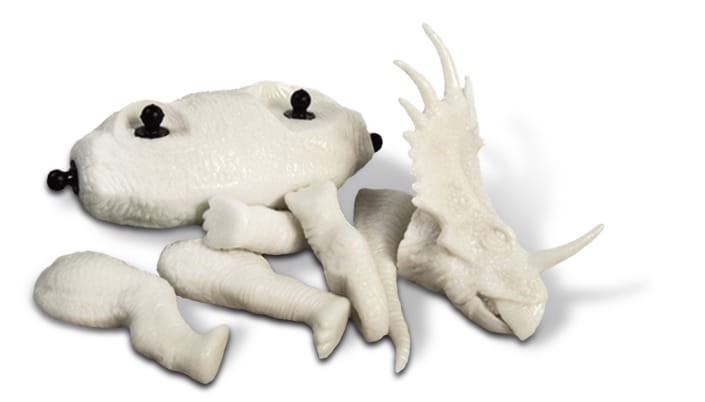 STYRACOSAURUS model dinozaura 20 cm do złożenia i malowania Geoworld