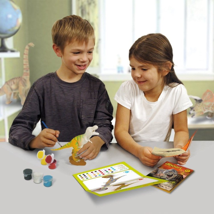 T-REX model dinozaura 25 cm do złożenia i malowania Geoworld