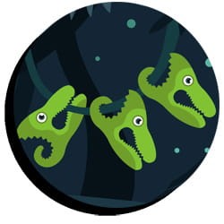 Komplet uchwytów do budowania Rodzina Przyczepialskich Densters