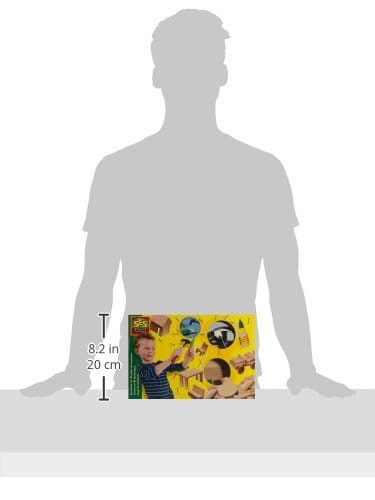 Mały stolarz zestaw z łapką do wbijania gwoździ SES Creative