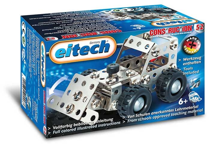 BULDOŻER metalowe klocki konstrukcyjne EITECH