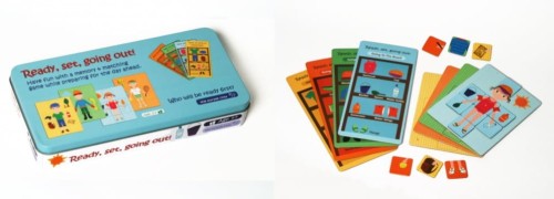 Gra memo Ubieranki The Purple Cow