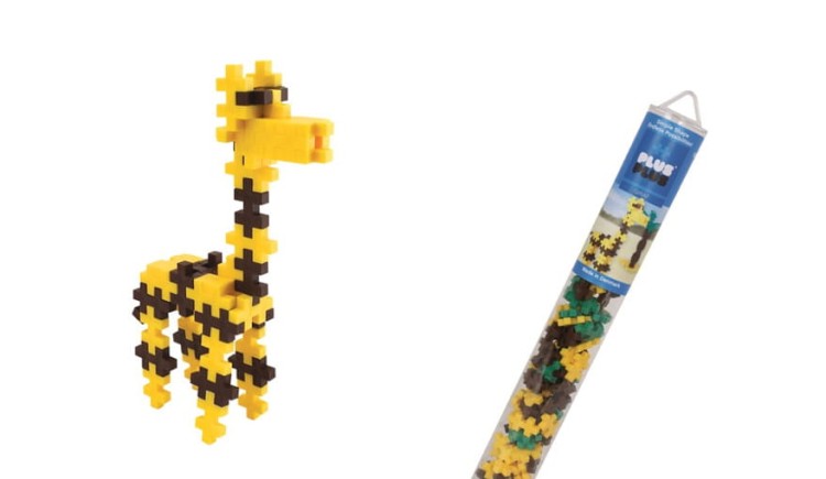 Żyrafa klocki konstrukcyjne MINI PLUS-PLUS 100 elementów Tuba