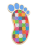 sciezka sesoryczna sensoryfeet maliciekawscy zestaw2Foot_5.png