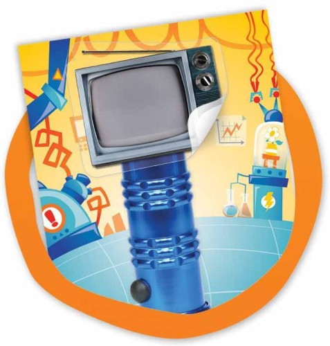 Wyklejanka naklejki ŚWIAT ROBOTÓW Artzooka