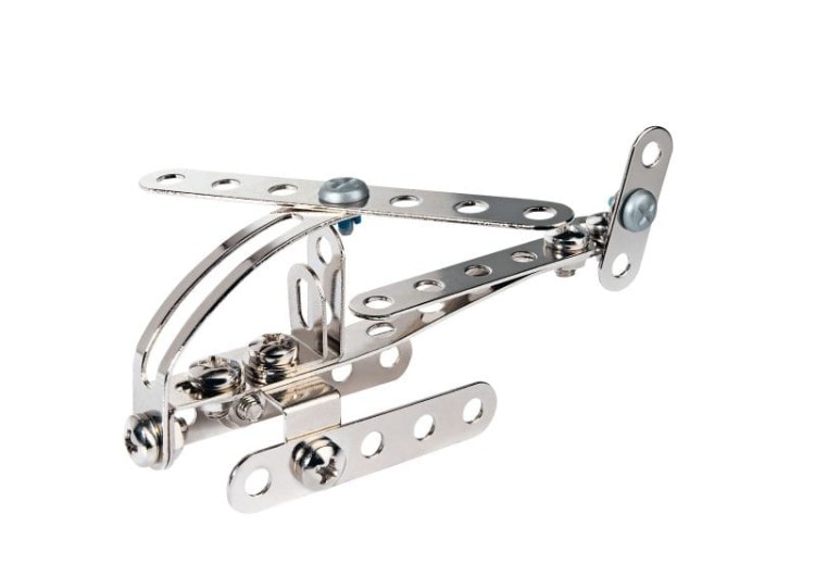 HELIKOPTER MINI metalowe klocki konstrukcyjne EITECH