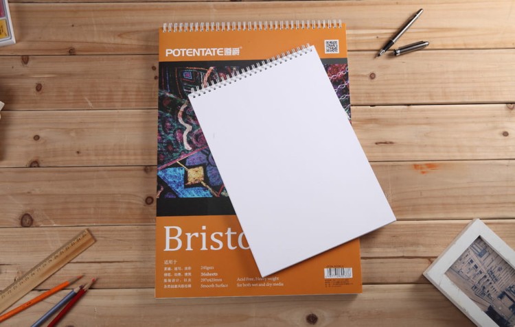 Blok na spirali brystol 36 arkuszy A3/A4 Potentate 2