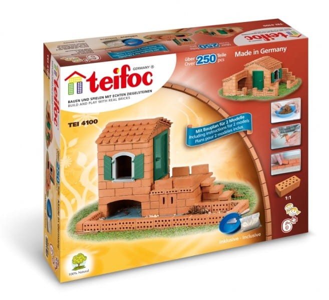 Domek na wodzie z cegiełek 250 elementów Teifoc TEI-4100