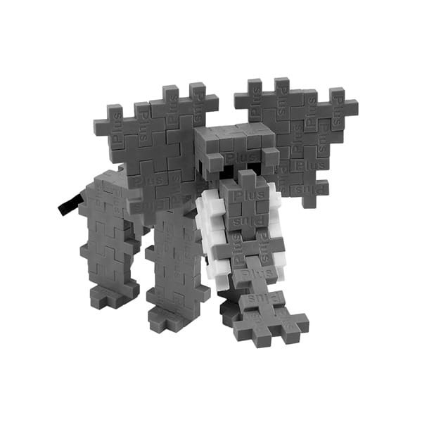 Słoń klocki konstrukcyjne MINI PLUS-PLUS 100 elementów Tuba