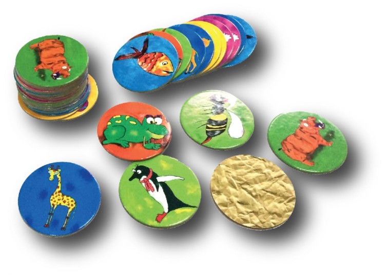 Gra memory ZWIERZĄTKA The Purple Cow