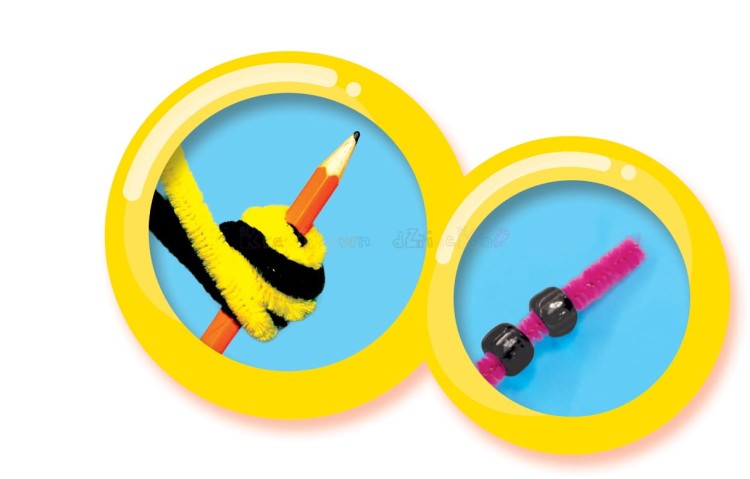 zwierzątka z drucików kreatywnych SES Creative