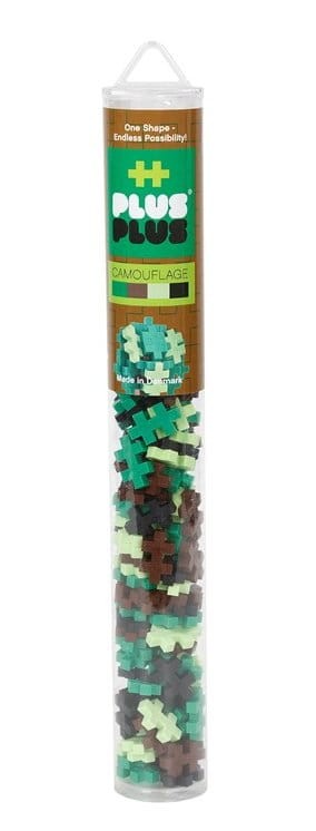 PLUS-PLUS klocki konstrukcyjne MINI 100 elementów Tuba Kamuflaż