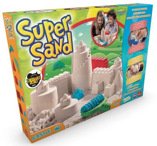 SUPER SAND zestaw piasek i foremki ZAMEK Goliath