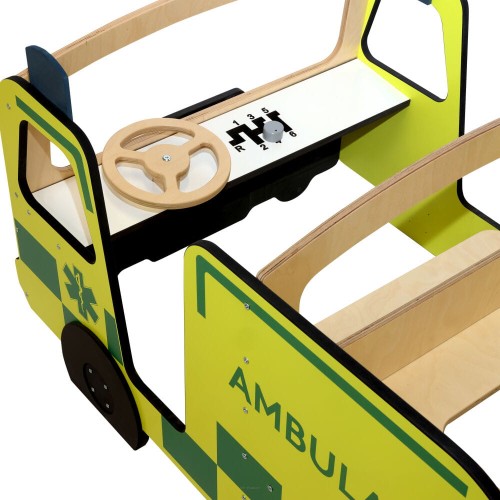 Micki drewniany duży ambulans mebel auto karetka wyposażenie.jpg