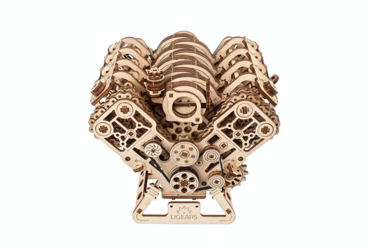 1Ruchomy-model-silnika-V8--Model-Mechaniczny-do-skladania-Ugears.webp