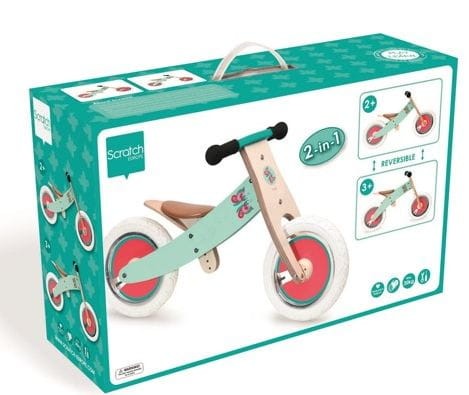Rowerek biegowy balance bike MOTYLKI SCRATCH