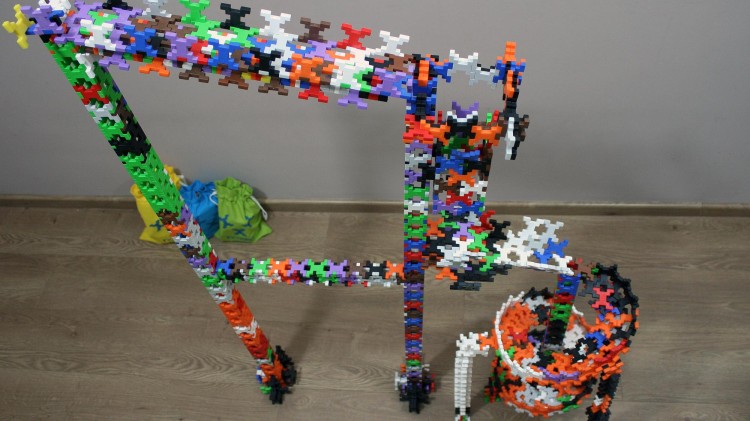 Klocki konstrukcyjne Incastro - 1000 el. BOX