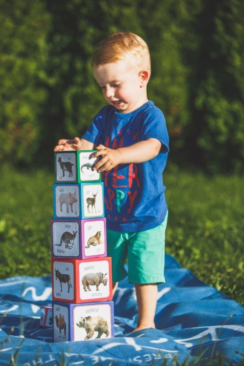 Piramida zabaw ZWIERZĘTA - Montessori