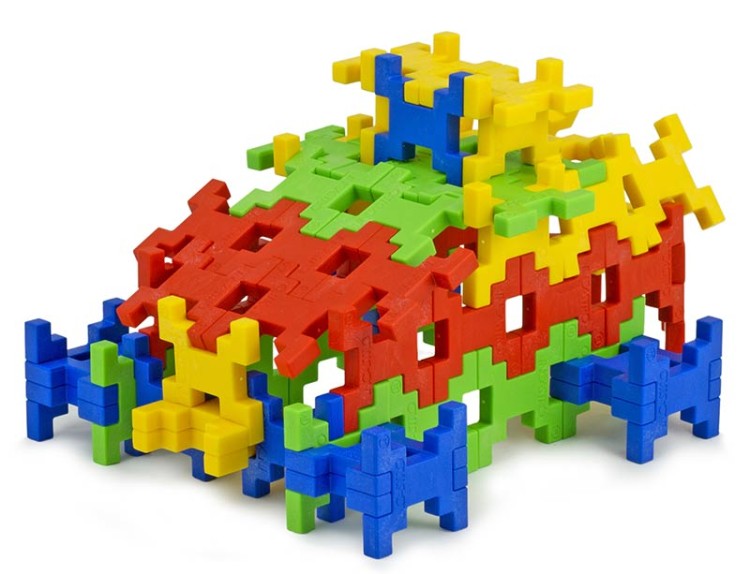 Klocki konstrukcyjne Incastro - 60 el. Colors MIDI