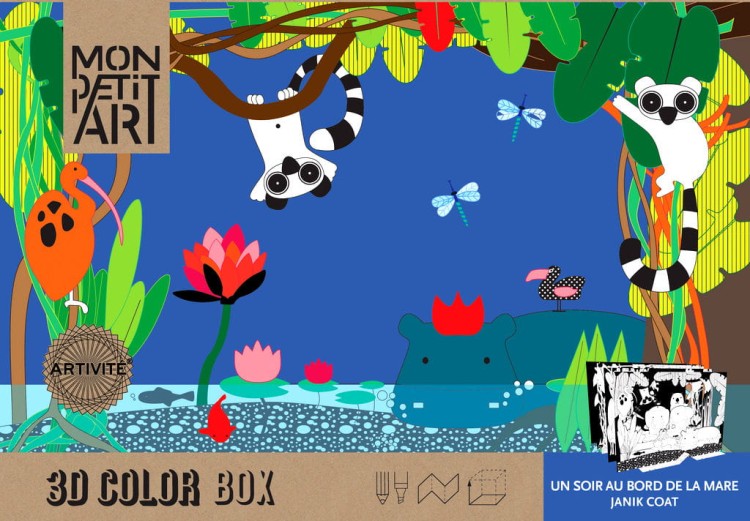 PUDEŁKO 3D NAD BRZEGIEM MORZA