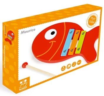 Cymbałki ksylofon instrument Scratch 1