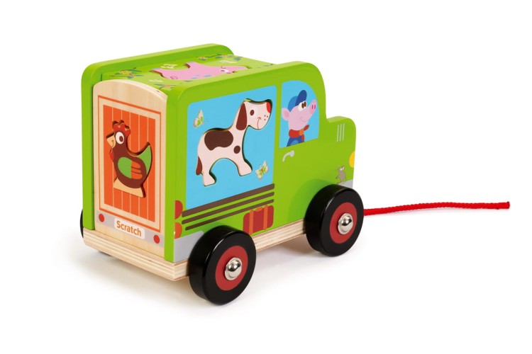 Drewniany sorter FARMA Scratch