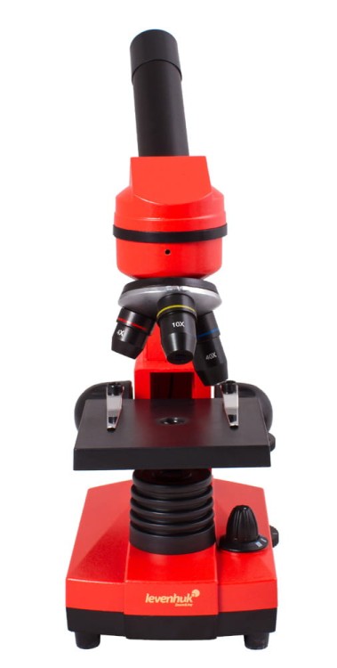 Mikroskop Rainbow 2L Orange Pomarańczowy Levenhuk + GRATIS zestaw K50 do eksperymentów