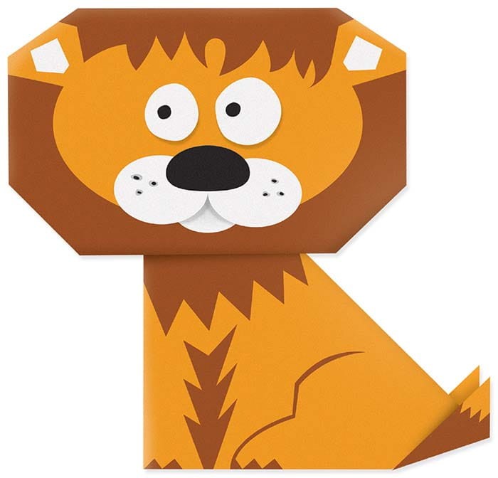 Notes origami PAPIEROWE ZWIERZAKI Artzooka