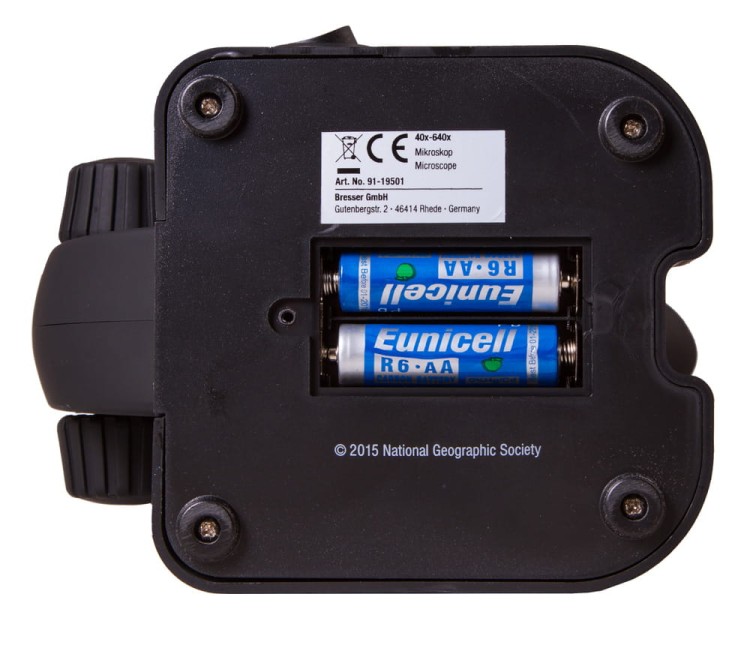 Mikroskop dla dzieci Bresser National Geographic 40–640x z adapterem do smartfona 69364