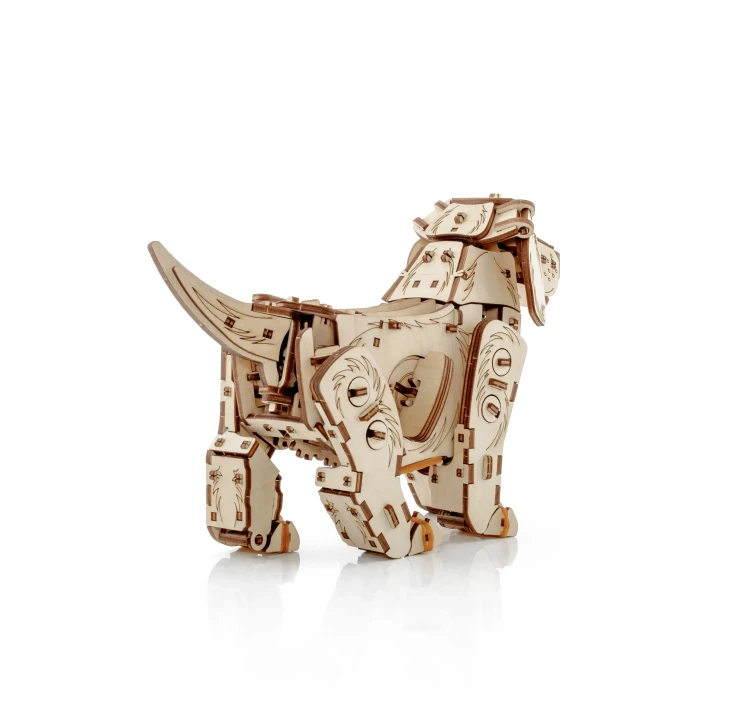 Drewniana-figurka-Szczeniak-3-mechaniczne-puzzle-3d.webp