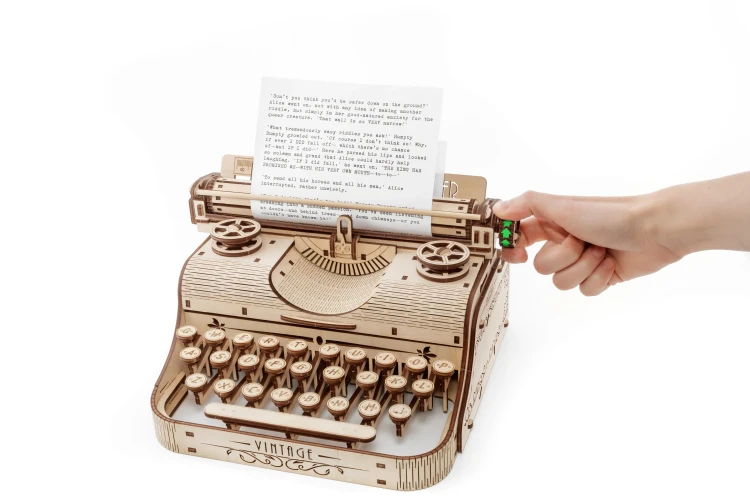 Maszyna-do-pisania---7drewniane,-mechaniczne-puzzle-3D.webp