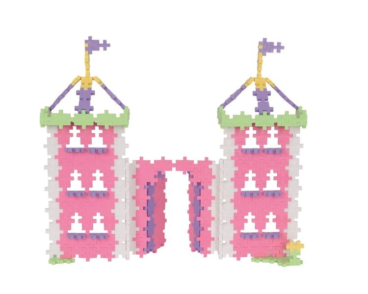 Księżniczka i kareta 3w1 klocki konstrukcyjne MINI PLUS-PLUS 480 elementów