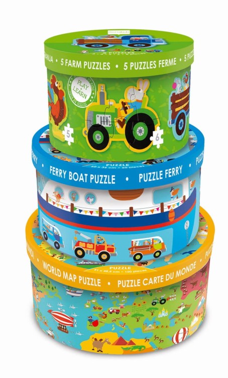 Pierwsze puzzle POJAZDY SCRATCH  