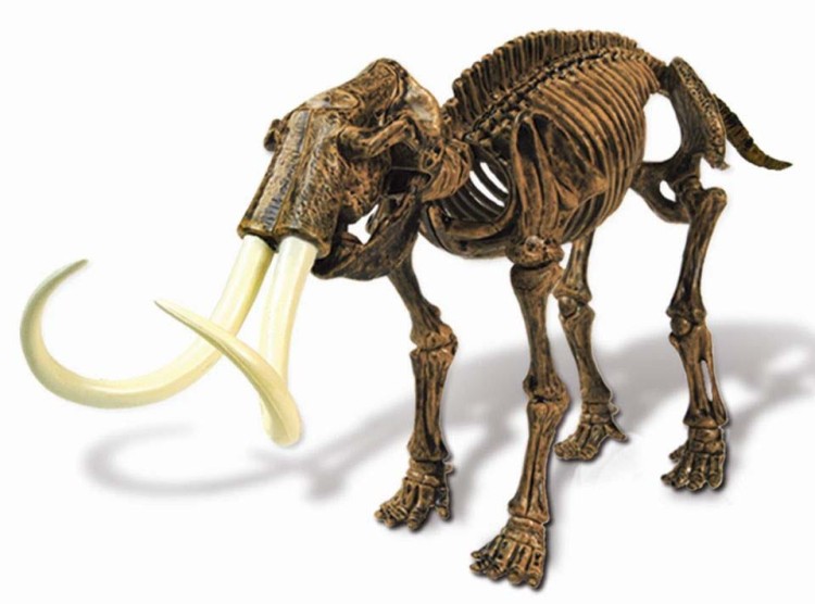 MAMUT góra lodowa Epoka Lodowcowa 26 cm szkielet Geoworld