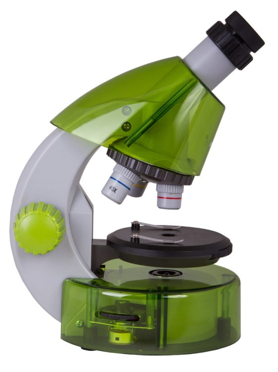 Mikroskop Levenhuk LabZZ M101 LIMONKOWY + zestaw do eksperymentów