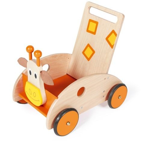 Pchacz chodzik wózek żyrafa SCRATCH