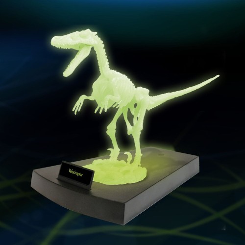 VELOCIRAPTOR model dinozaura świecący w ciemności Geoworld