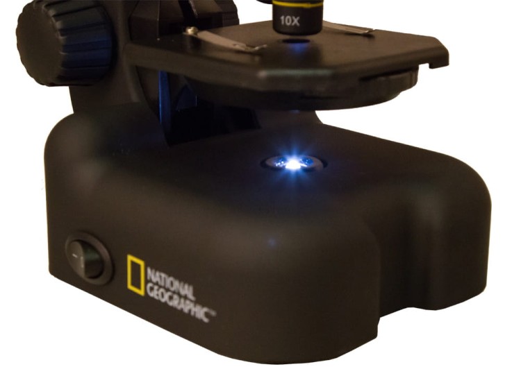 Mikroskop dla dzieci Bresser National Geographic 40–640x z adapterem do smartfona 69364