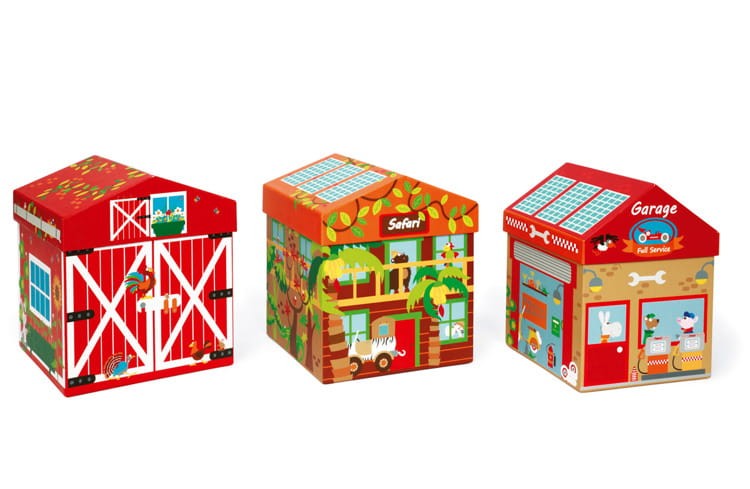 Domek SAFARI 2w1 Scratch