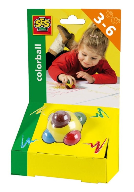 Pierwsza kredka multikredka 6 kolorów SES Creative 