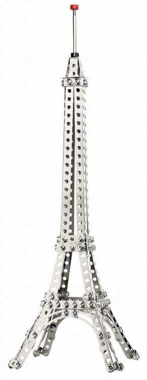 WIEŻA EIFFLA metalowe klocki konstrukcyjne EITECH