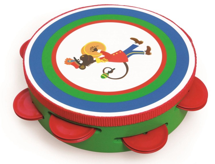 Drewniany TAMBURYN Fanfare Scratch 