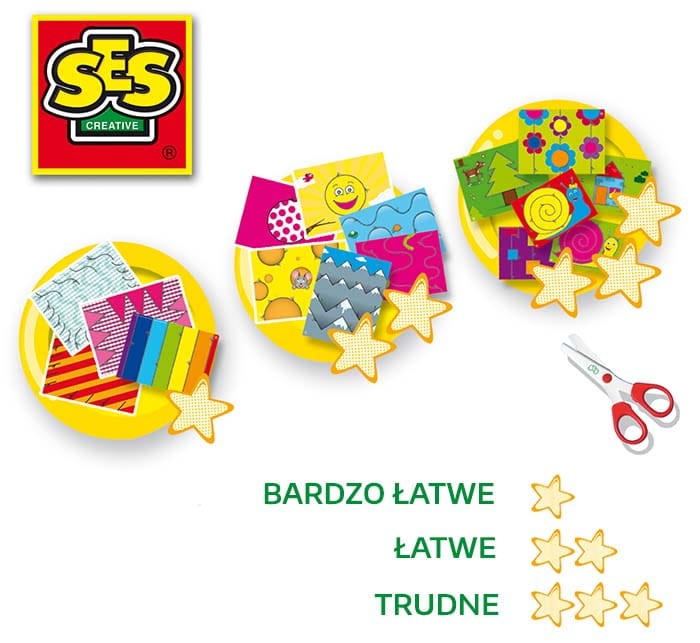 UCZE SIĘ ciąć nożyczkami SES Creative