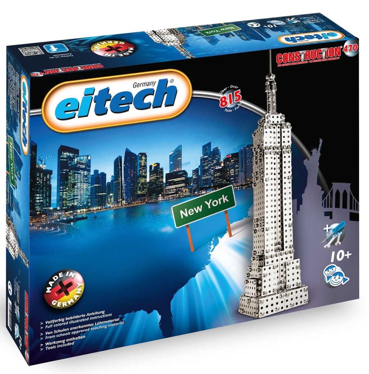 EMPIRE STATE BUILDING metalowe klocki konstrukcyjne EITECH