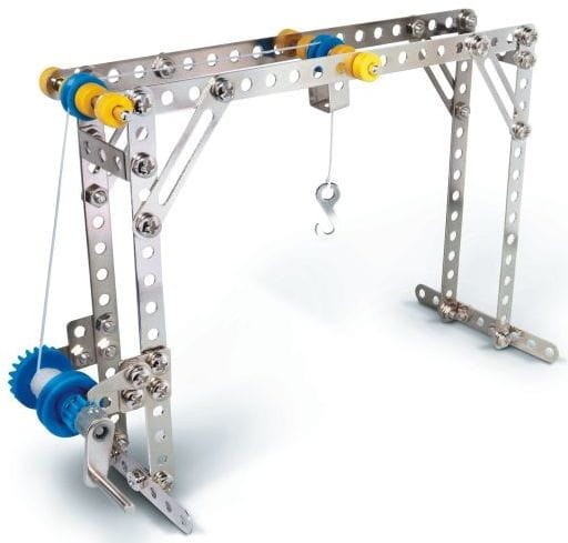  DŹWIG C05 metalowe konstrukcje klocki 3 modele EITECH