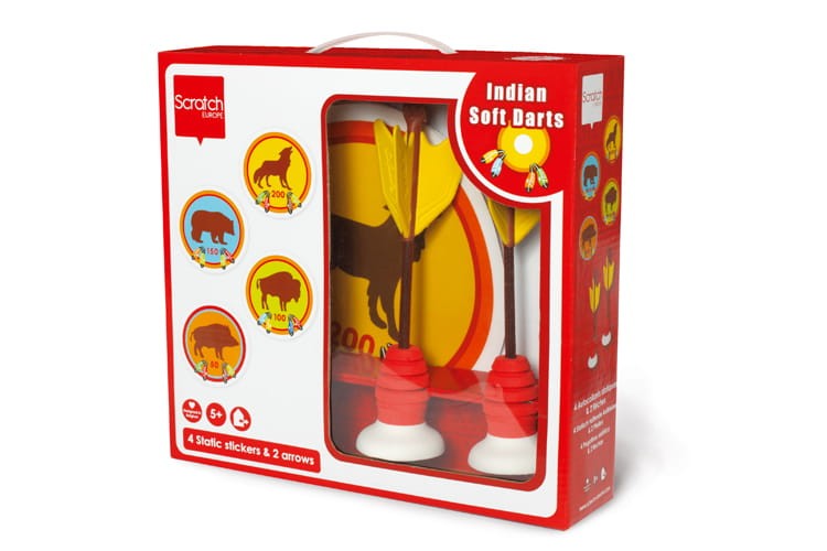 Piankowe rzutki darts INDIANIE SCRATCH
